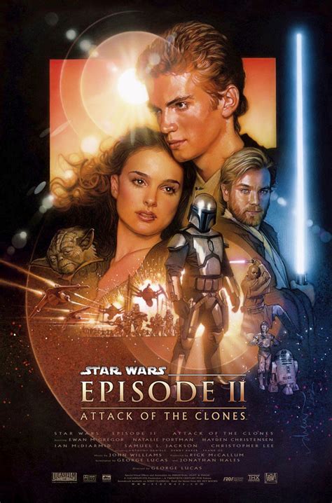 watch the attack of the clones|attack of clones cast.